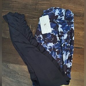 Fabletics NWT Cashel Foldover Powerform Leggings Workout Althletic